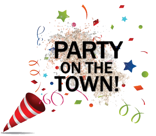 Party on the Town after the Twilight Run